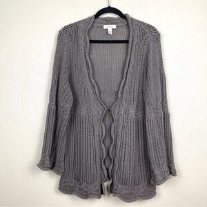 Dressbarn Long Sleeve Cardigan Size 1X